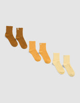Women's Plush Lounge Quarter Sock 3-Pack