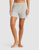 Women’s Bamboo Rib-Knit Lounge Short - Last Chance