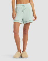Women's Bamboo Rib-Knit Classic Pajama Short