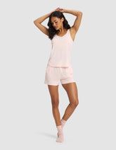 Women's Bamboo Stretch-Knit Tank & Short Set