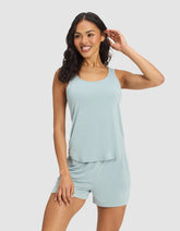 Women's Bamboo Stretch-Knit Lounge Tank