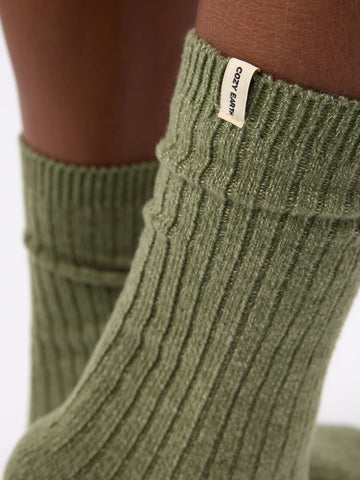 Women's Plush Lounge Calf Sock 3-Pack
