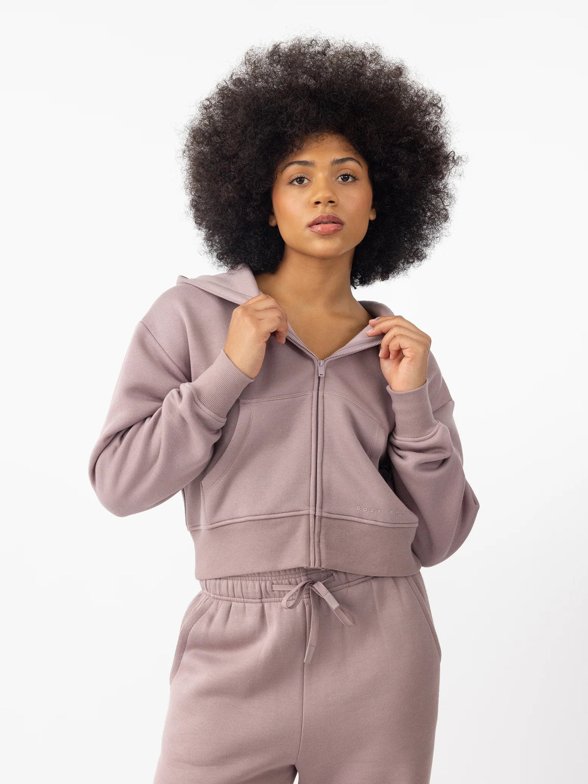 Women's CityScape Cropped Full Zip - Last Chance