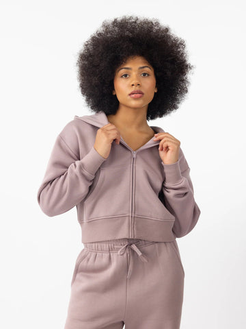 Women's CityScape Cropped Full Zip - Last Chance
