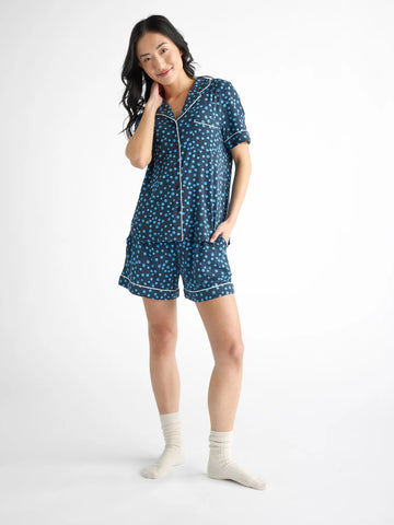 Women's Bamboo Stretch-Knit Short Sleeve Pajama Set - Last Chance