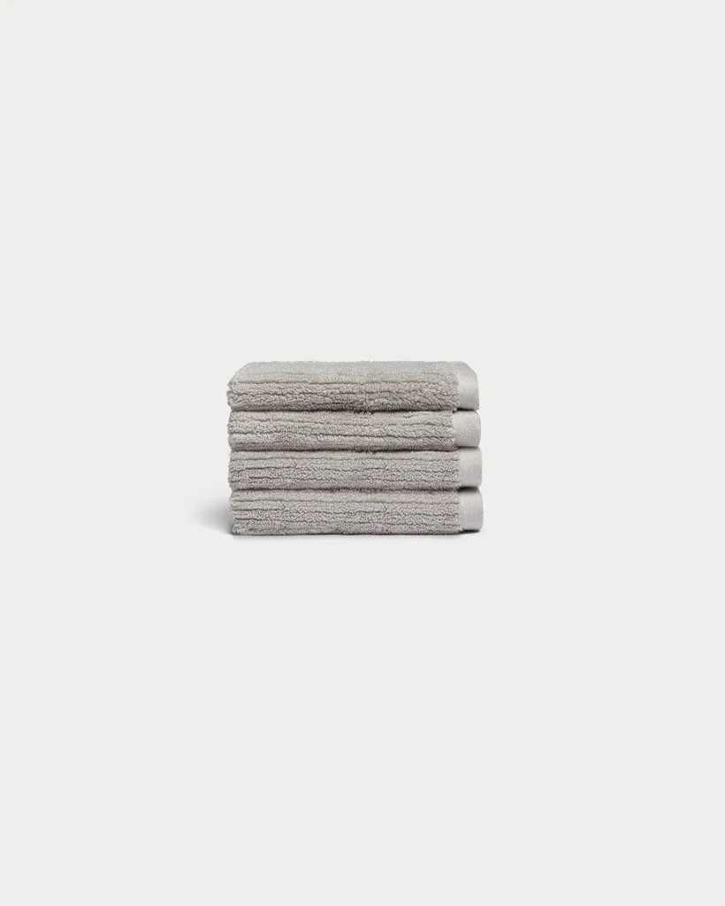 Ribbed Terry Washcloths