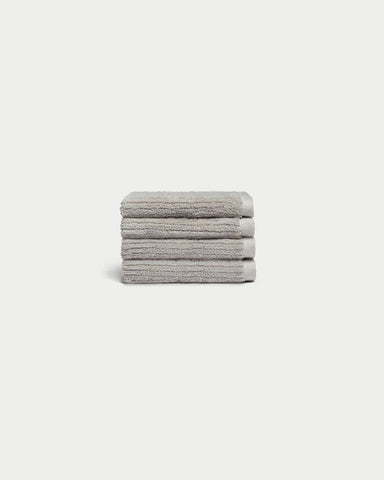 Ribbed Terry Washcloths