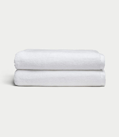Ribbed Terry Bath Sheets