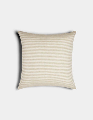 Striped Linen Throw Pillow