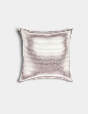 Striped Linen Throw Pillow