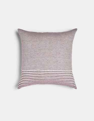 Striped Linen Throw Pillow