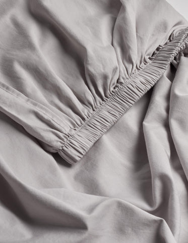 Soft-Wash Cotton Fitted Sheet