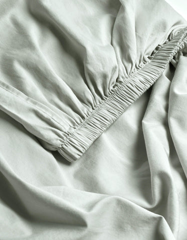 Soft-Wash Cotton Fitted Sheet