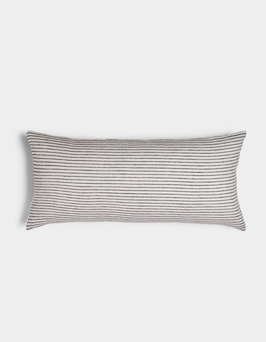 Striped Linen Throw Pillow