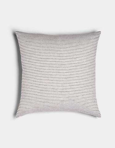 Striped Linen Throw Pillow