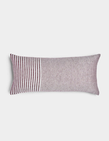 Striped Linen Throw Pillow