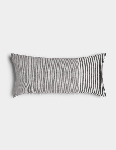 Striped Linen Throw Pillow