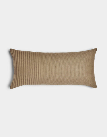 Striped Linen Throw Pillow