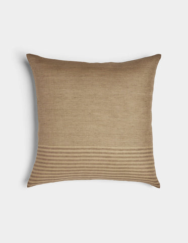 Striped Linen Throw Pillow