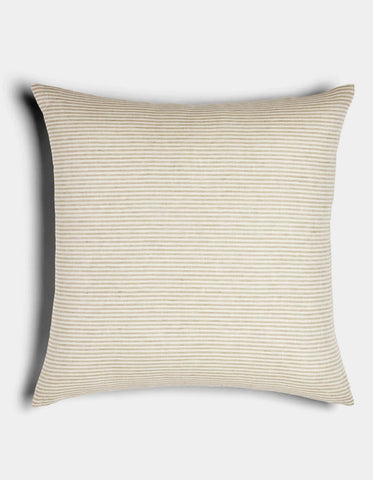 Striped Linen Throw Pillow