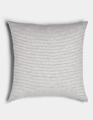 Striped Linen Throw Pillow