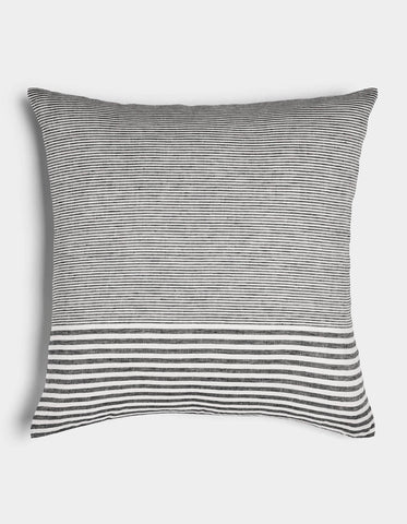 Striped Linen Throw Pillow