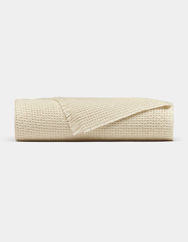 Alpaca Waffle Throw