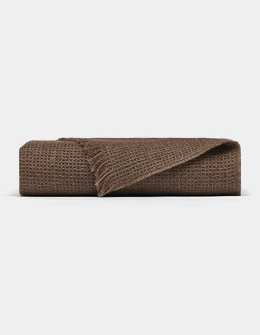 Alpaca Waffle Throw