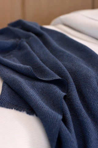 Alpaca Waffle Throw