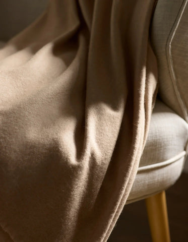 Cashmere Fringe Blanket - Last Chance