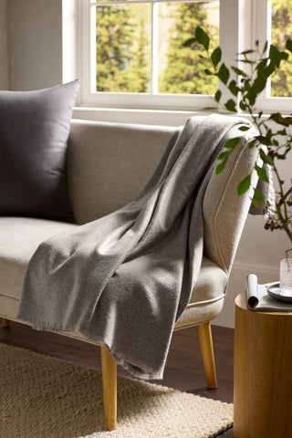 Cashmere Fringe Blanket - Last Chance