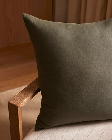 Linen Throw Pillow