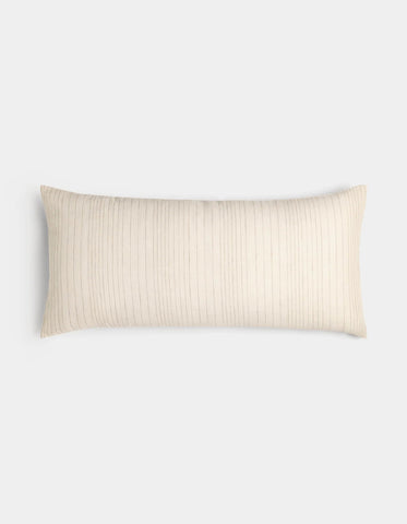 Striped Linen Throw Pillow