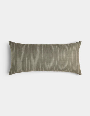 Striped Linen Throw Pillow