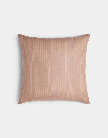 Striped Linen Throw Pillow