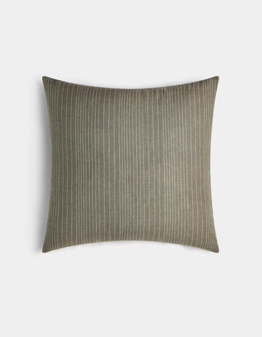 Striped Linen Throw Pillow