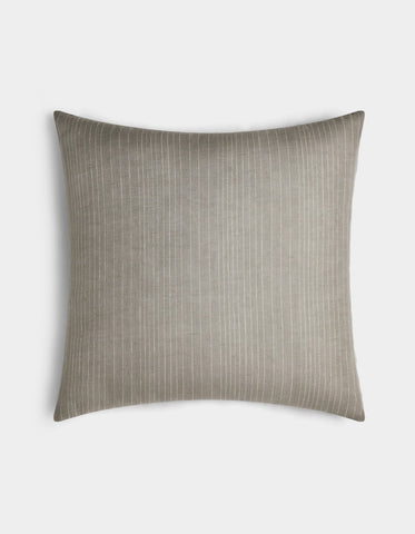 Striped Linen Throw Pillow