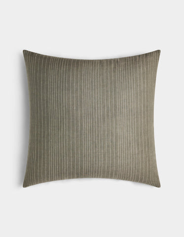 Striped Linen Throw Pillow