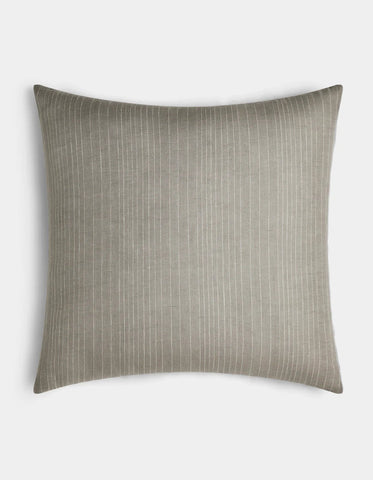 Striped Linen Throw Pillow