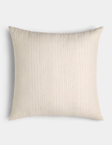 Striped Linen Throw Pillow