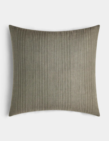 Striped Linen Throw Pillow