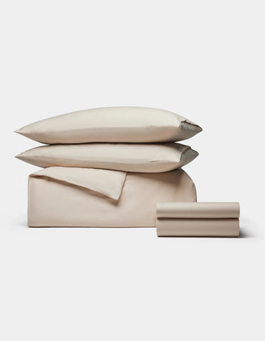 Soft-Wash Cotton Bedding Deluxe Bundle - Silk