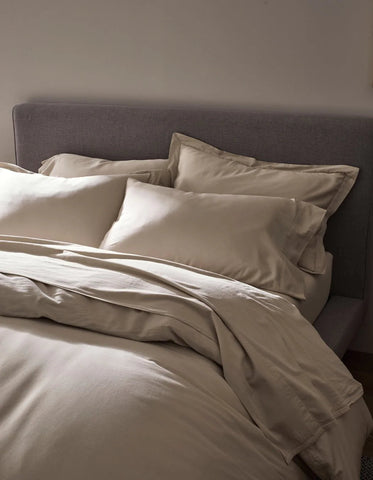 Soft-Wash Cotton Bedding Deluxe Bundle - Silk