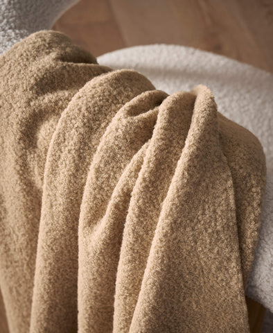 Alpaca Boucle Throw