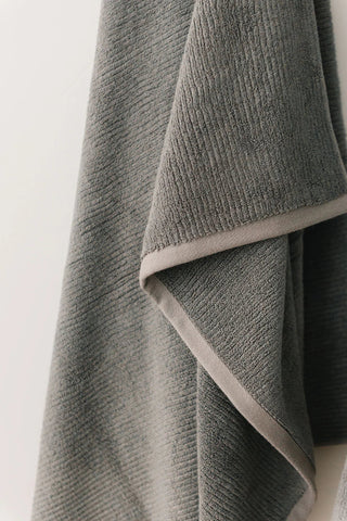 Ribbed Terry Bath Towels