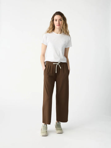 Women's Studio Cropped Wide Leg Pant