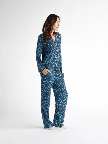 Women's Bamboo Stretch-Knit Long Sleeve Pajama Top - Last Chance