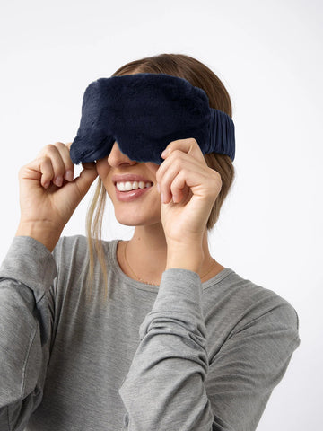 Faux Fur Sleep Mask - Last Chance