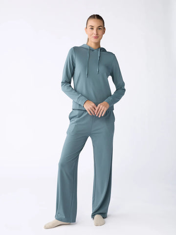 Women's Brushed Bamboo Wide Leg Pull-On Pant