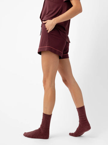Women's Bamboo Stretch-Knit Pajama Short